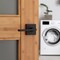 Kwikset Kwikset Halifax Matte Black Passage Lever Right or Left Handed 97200-906 - alternate 7